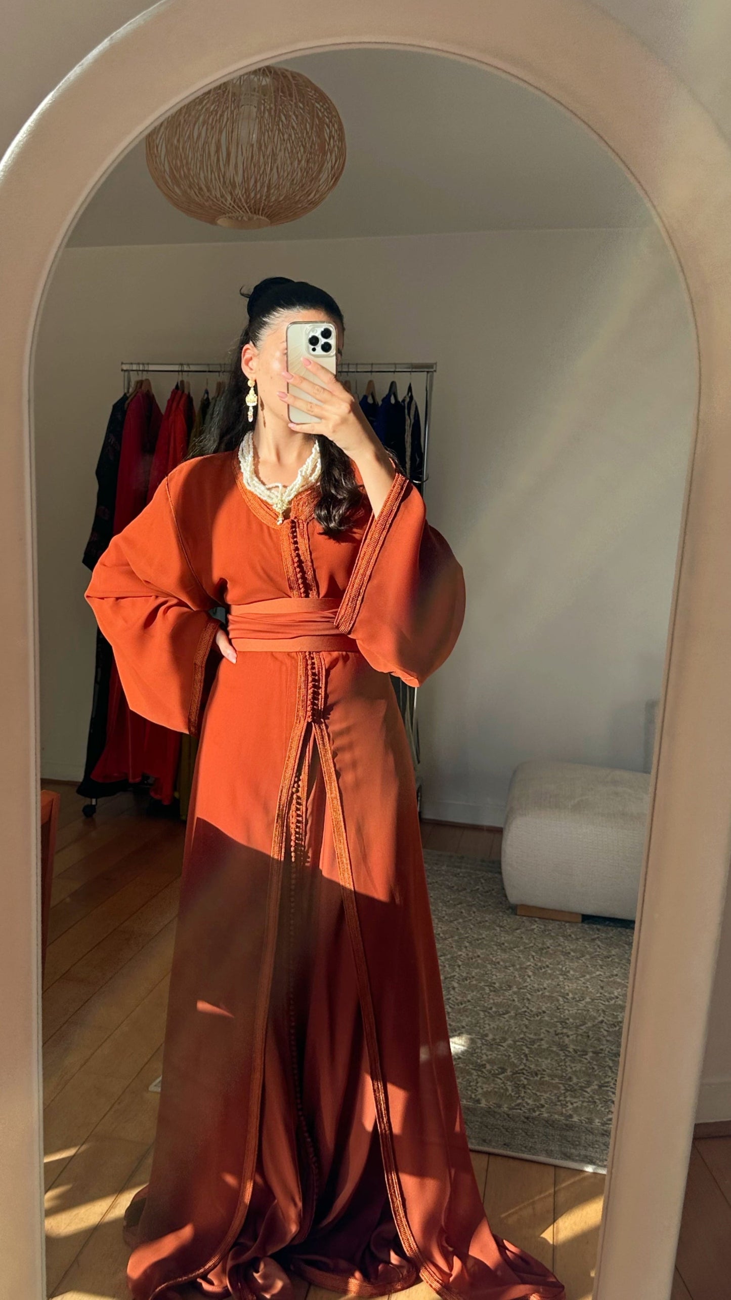 Le Caftan Marron Chocolat