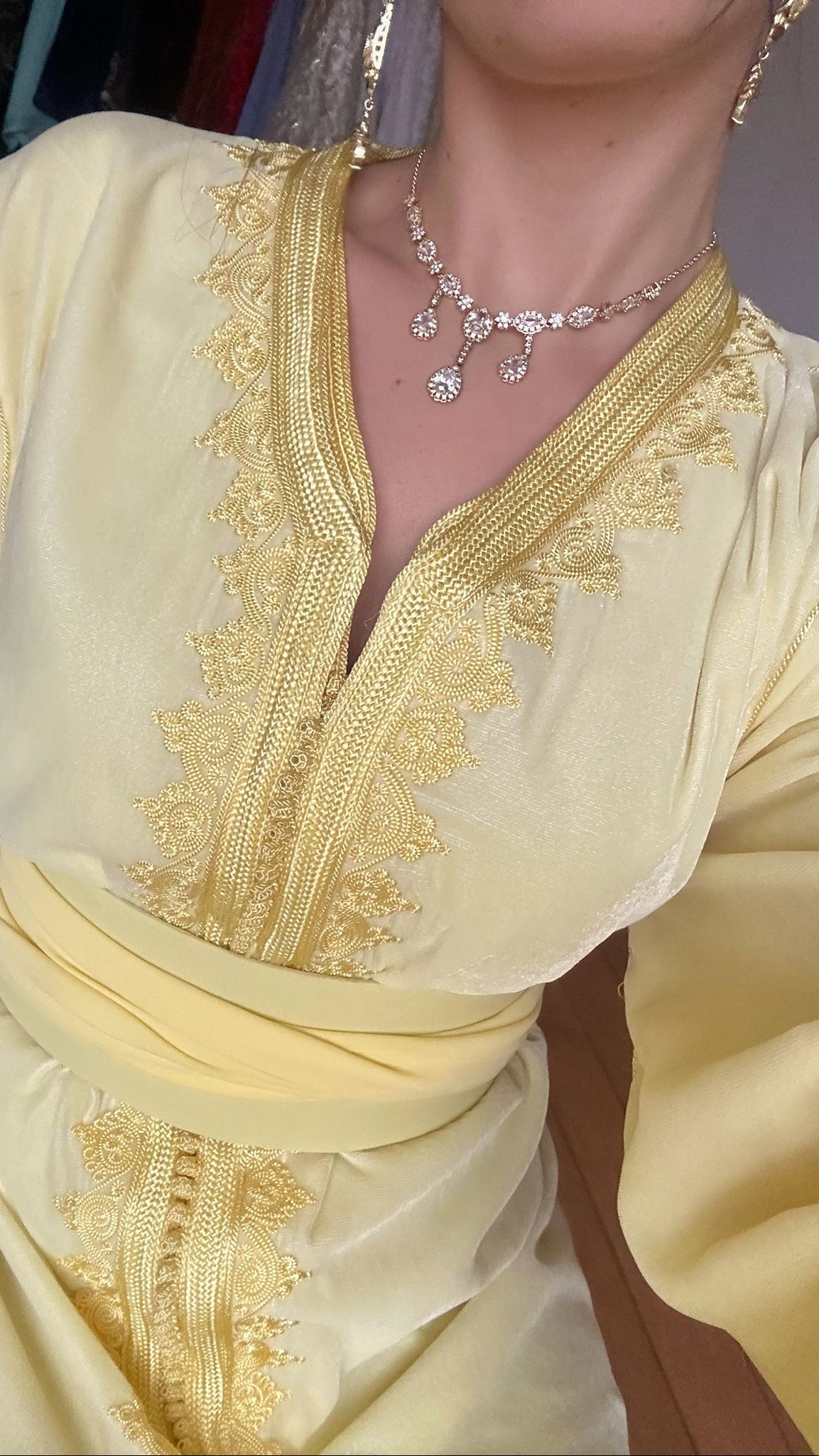 Caftan Yellow Bliss