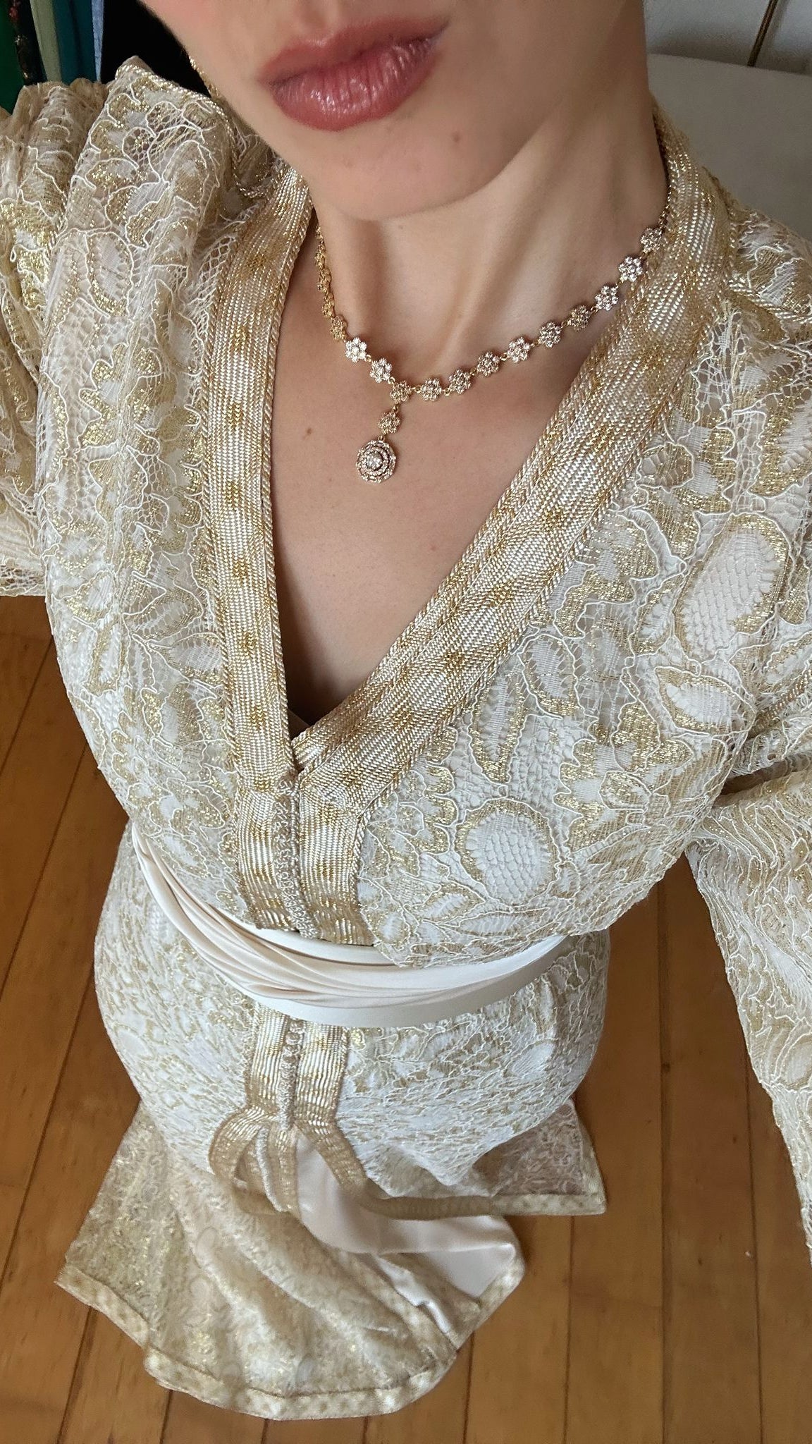 Caftan Fleur d’Ivoire