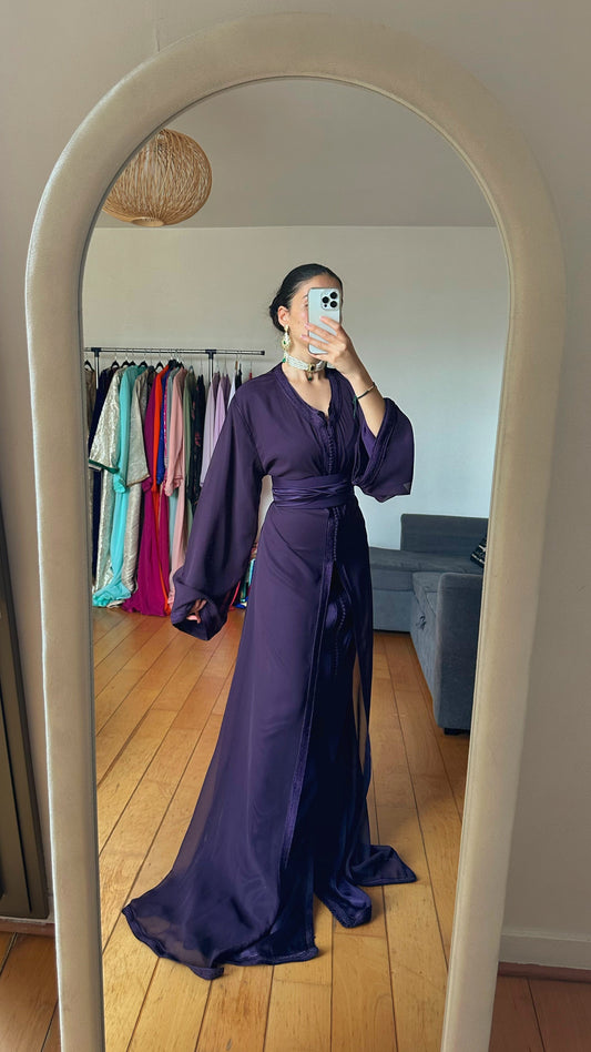 Le Caftan Aubergine