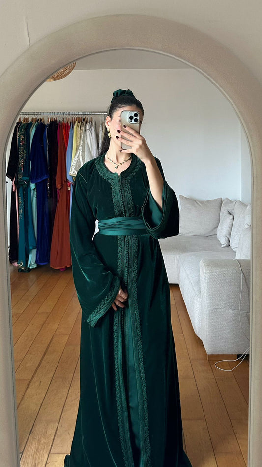 Caftan Green Bloom